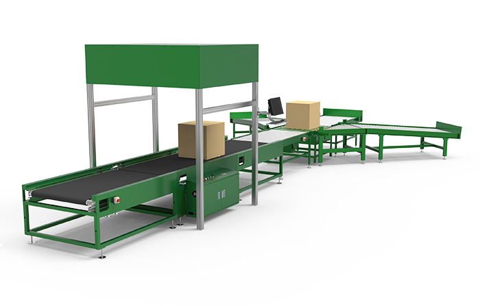 掃碼稱重量方一體機：顛覆傳統(tǒng)，一掃即測！